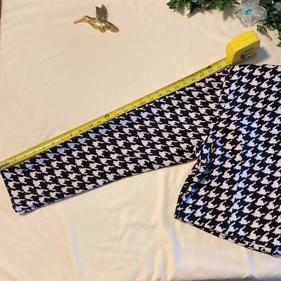Cato Large Houndstooth Black/White Crop Jacket - Picture 8 of 8